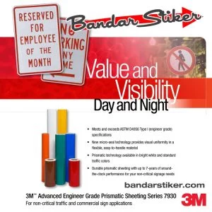 3M AEGP 7930 Reflective Prismatic Roll