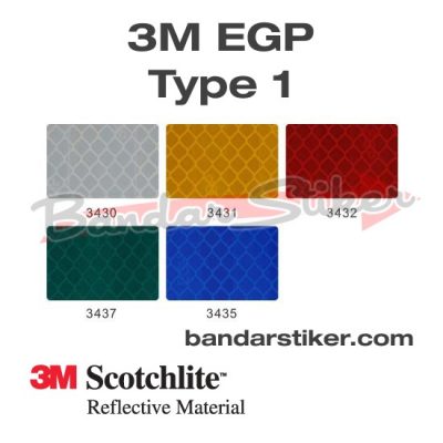 3M EGP 3430 Scotchlite Prismatic 48 Inch Roll – Bandar Stiker