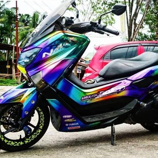MAXDECAL APH80 Laser Chrome Hologram/Holographic Printable Vinyl Sticker - Image 3