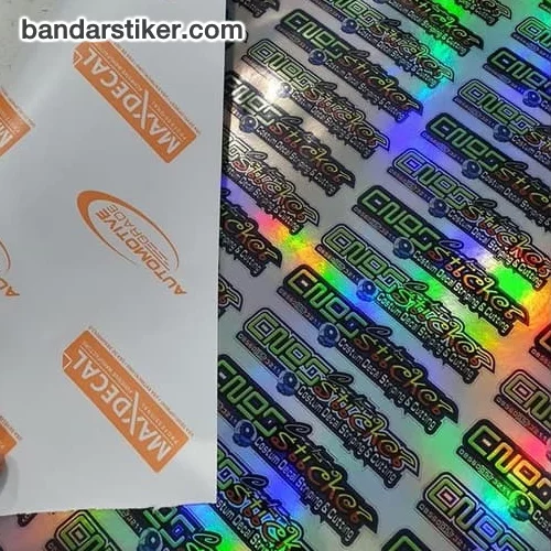 MAXDECAL APH80 Laser Chrome Hologram/Holographic Printable Vinyl Sticker - Image 2